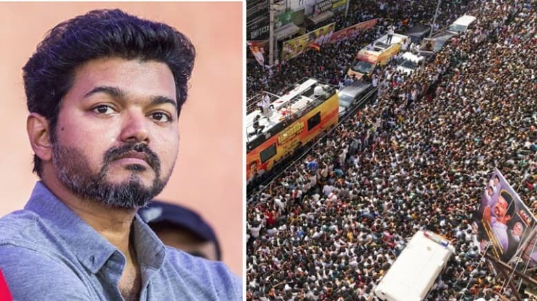 থালাপতি বিজয়ের জনসভায় পদদলিত হয়ে নিহত ৩৯