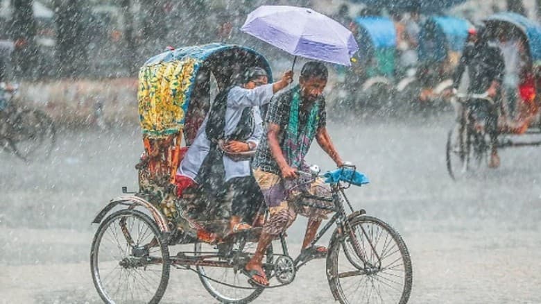 মঙ্গলবার দেশজুড়ে বৃষ্টির সম্ভাবনা: আবহাওয়া অফিস
